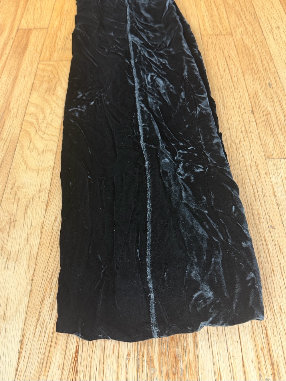 Dolce & Gabbana Black Velvet Flare Trousers - Picture 8 of 11
